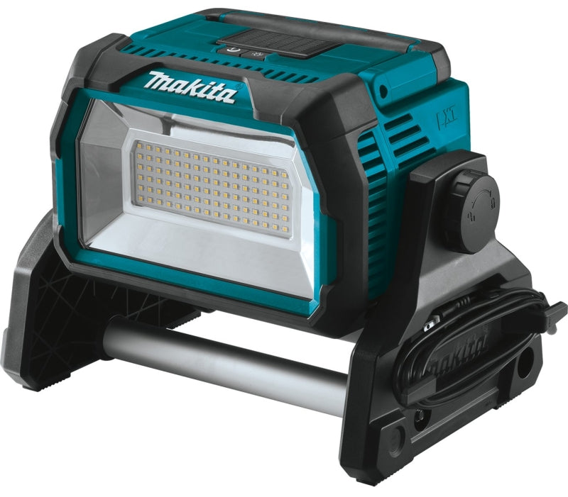 Makita LXT Series DML809 Cordless/Corded Work Light, 120 VAC, 100.8 W, LXT Lithium-Ion Battery, 96-Lamp, LED Lamp