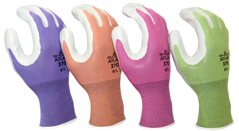 ATLAS 3704CL-08.RT Ergonomic Protective Gloves, L, Knit Wrist Cuff