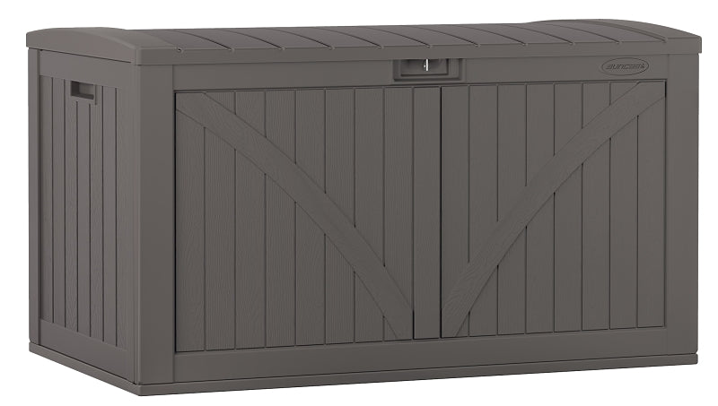 Suncast BMDB3425P Deck Box, Resin, Gray