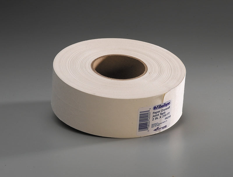 Adfors FDW6618-U Drywall Joint Tape, 250 ft L, 2 in W, White