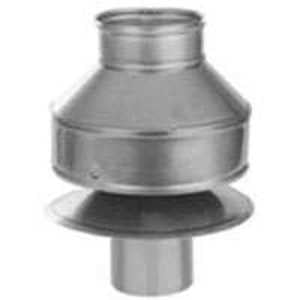 Selkirk 198802 Anti-Downdraft Cap, 7-3/4 x 9 in Dia, Stainless Steel