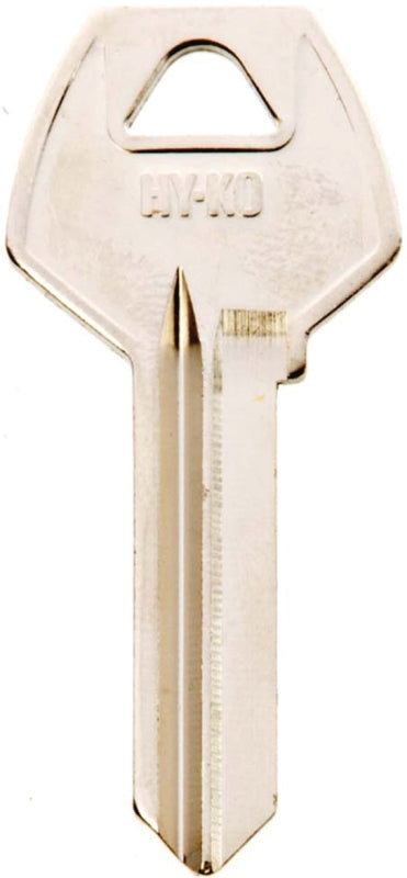 Hy-Ko 11010CO89 Key Blank, Brass, Nickel, For: Corbin Russwin Cabinet, House Locks and Padlocks