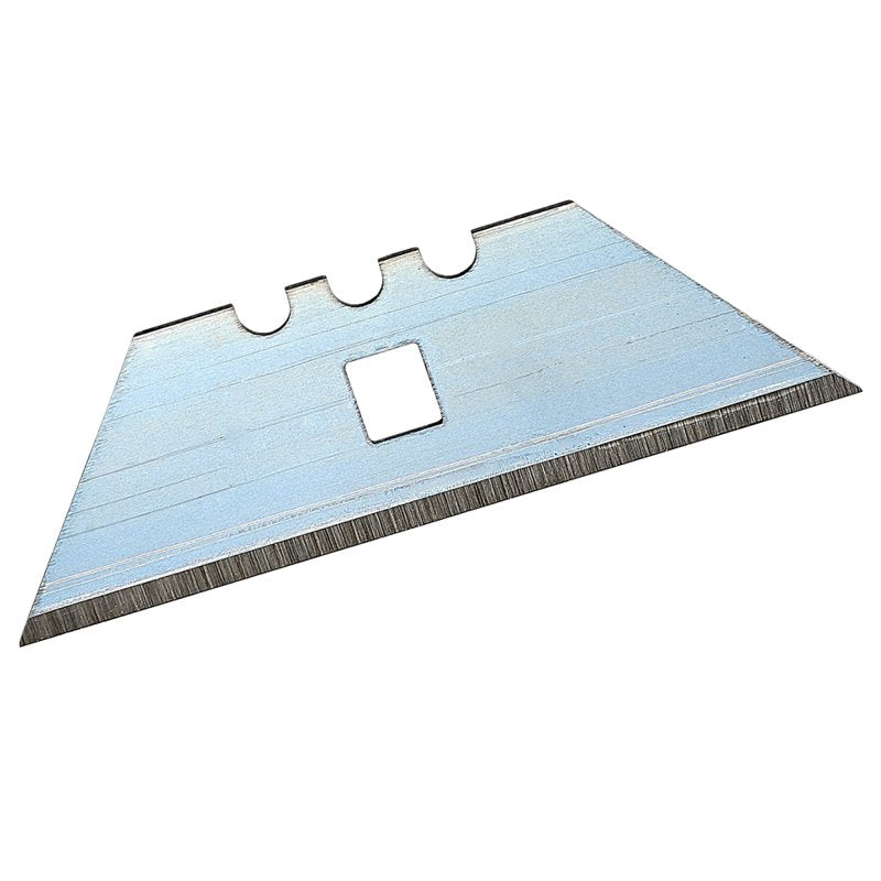 Toolpro TP01055 Square Hole Utility Blade, 3 in L, Blue Steel, 2-Point