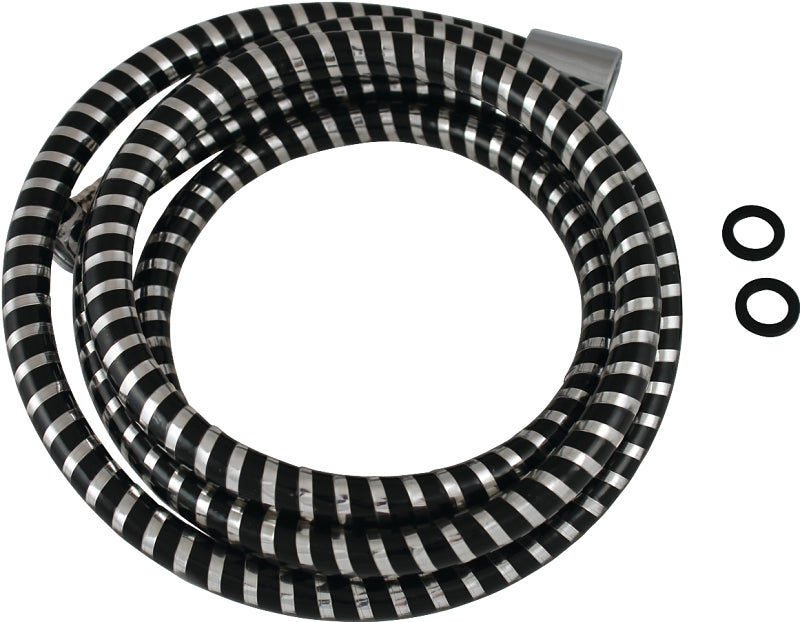 Plumb Pak PP828-47 Shower Hose, 84 in L Hose, Chrome Plated