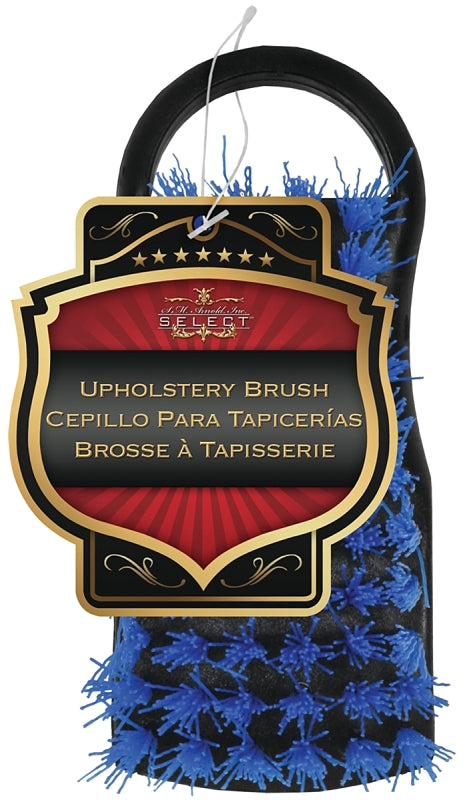 Sm Arnold SELECT 23-625 Upholstery Brush, 1 in L Trim, 6 in OAL, Vinyl Trim, Plastic Handle