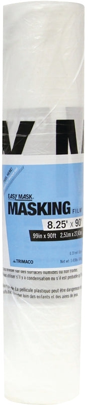 Trimaco EasyMask 69990 Masking Film, 90 ft L, 99 in W