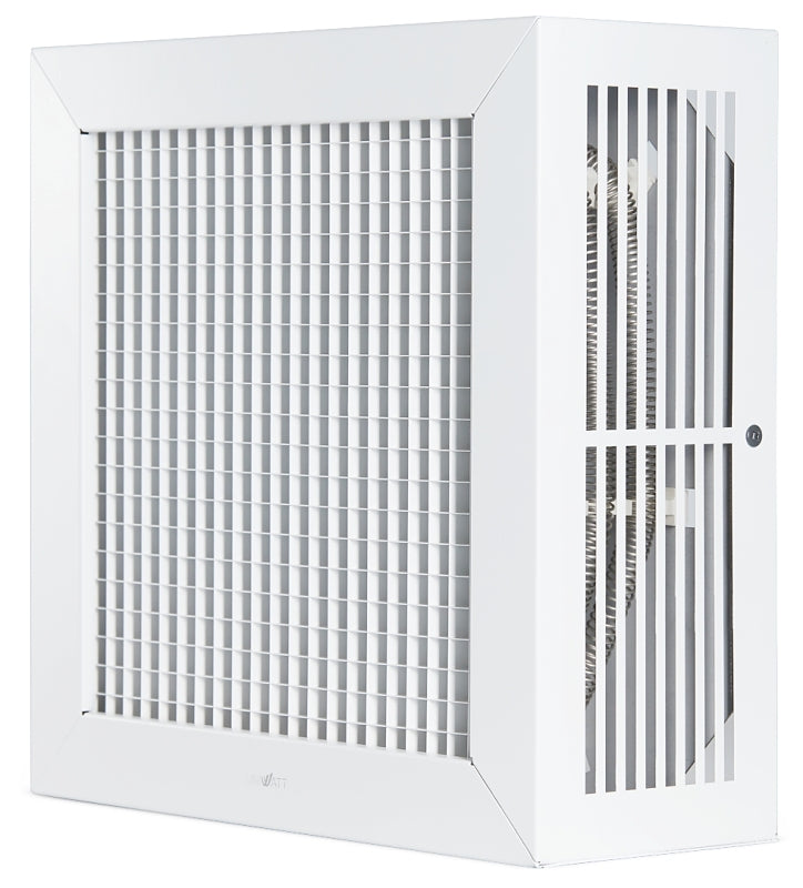 Uniwatt UCG Series UCG4002W Electric Fan Heater, 16.7 A, 208/240 V, 3000, 4000 W, 13,650 Btu, 400 sq-ft Heating Area