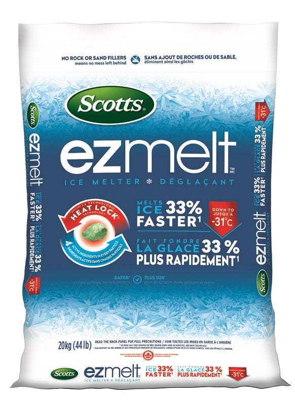 Scotts ezMelt 46202 Ice Melter, Pellet, 20 kg Bag