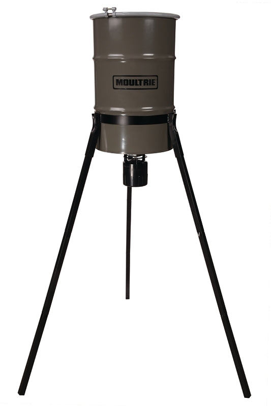 Moultrie MFG-13060 Tripod Deer Feeder, Battery, ABS