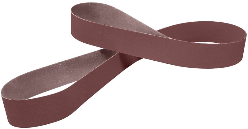 Scotch 26628 Sanding Belt, 4 in W, 36 in L, 80 Grit, Aluminum Oxide Abrasive