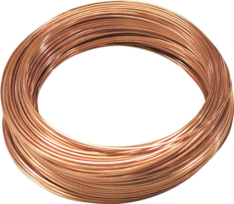 Hillman 50163 Utility Wire, 75 ft L, 22, Copper