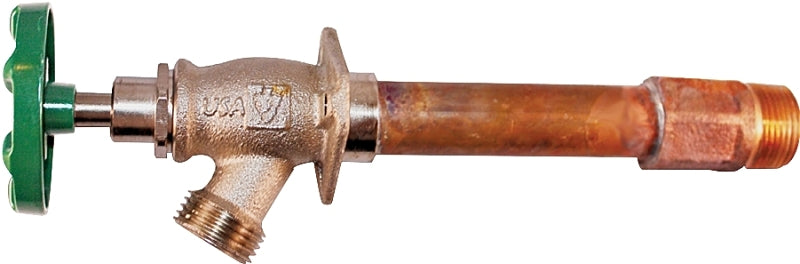 arrowhead 455-08LF Frost-Free Standard Wall Hydrant, 1/2 x 3/4 in Connection, FIP x MIP x Male Hose Thread