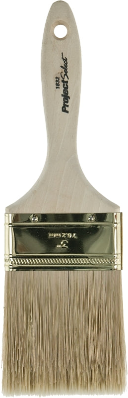 Linzer 1832-3 Paint Brush, 3-1/4 in W, Varnish, Wall Brush, 3 in L Bristle, Polyester Bristle