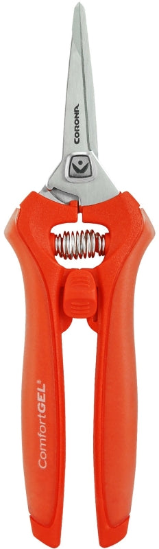 CORONA FS 3214D Micro Pruner, 3/4 in Cutting Capacity, Stainless Steel Blade, Double-Beveled Blade