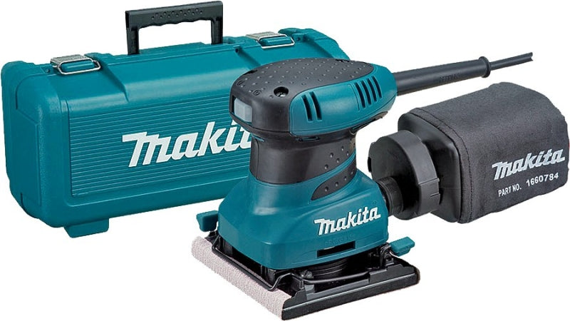 Makita BO4556K Finishing Sander, 2 A, 1/4 in Sheet