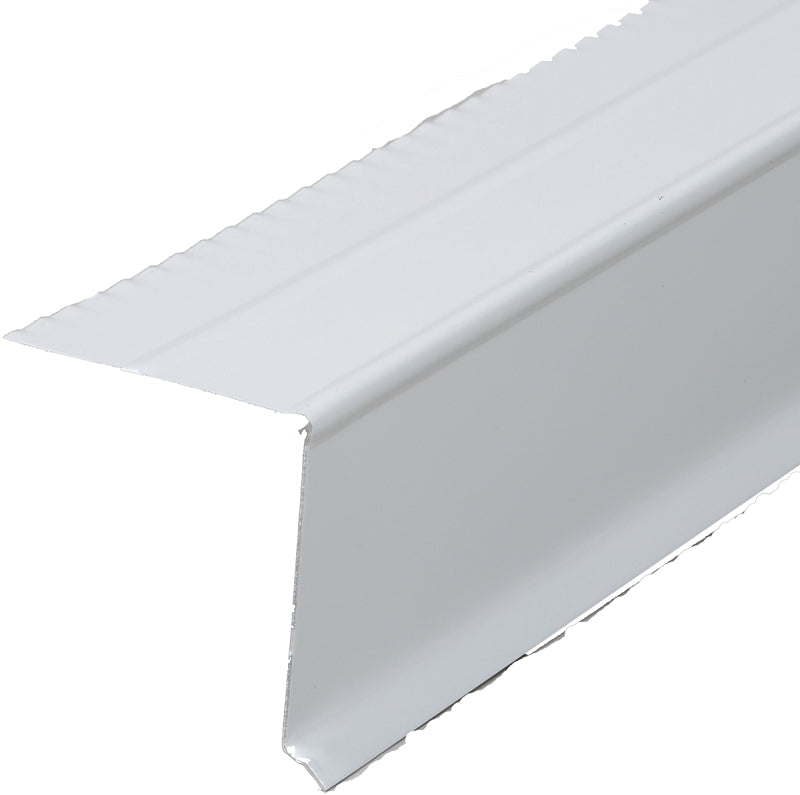 Amerimax 5762200120 Roof Edge and Trim, 10 ft L, White