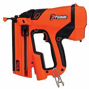 Paslode 916500 Cordless Nailer, Battery Included, 7 V, 100 Magazine, 0 deg Collation, Glue Collation, 16 ga Nail