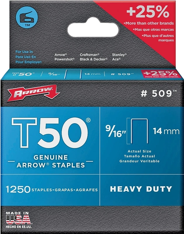 50924 T50 9/16IN STAPLE 1250PK