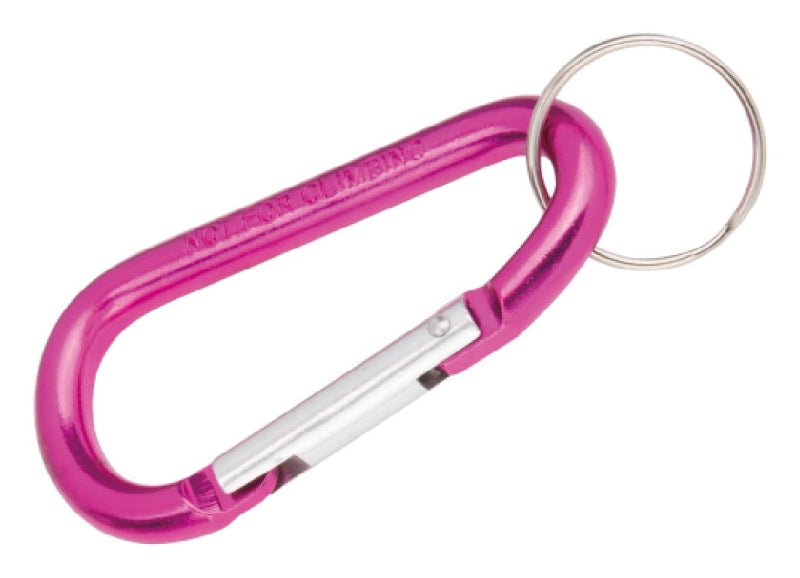 Vulcan 87207 Key Chain, Key Ring Ring, 7/8 in Dia Ring, Aluminum Case, Blue/Gold/Green/Pink