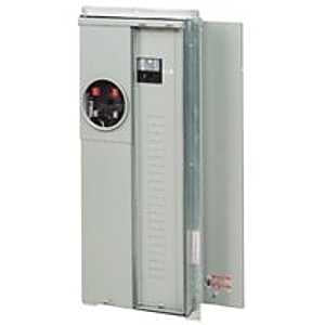 Cutler-Hammer MBE2040B200BTF Meter Socket Load Center, 40 -Pole, 200 A, 20 -Space, NEMA 3R Enclosure