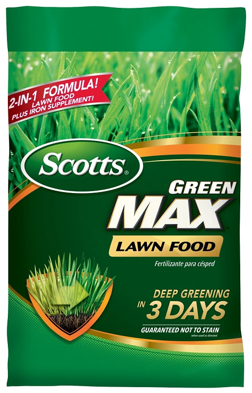 Scotts 44611A Lawn Food Bag, Granular, 27-0-2 N-P-K Ratio