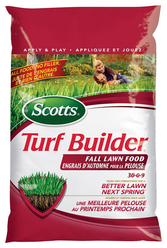 Scotts Turf Builder 3217 Seed Starter Fertilizer, 10.5 kg Bag, Granular, 32-0-10 N-P-K Ratio