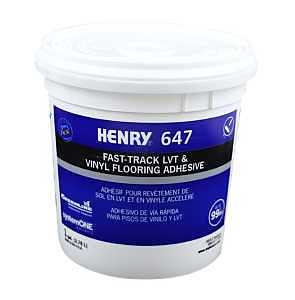 Henry 647 PlumPro 32080 Floor Adhesive, Paste, Mild, Purple, 1 gal Pail