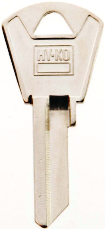 Hy-Ko 11010PZ1 Key Blank, Brass, Nickel, For: Papaiz Cabinet, House Locks and Padlocks