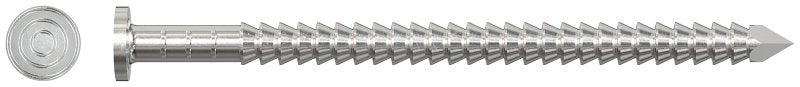 Simpson Strong-Tie T4KR51 Premium Siding Nail, 4d, 1-1/2 in L, Stainless Steel, Full Round Head, Annular Ring Shank