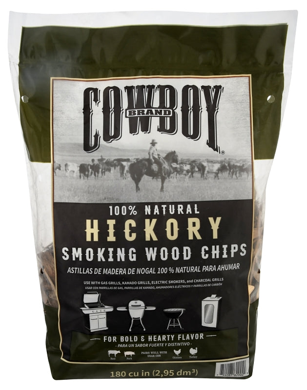 Cowboy 51112T Smoking Chip, 12 in L, Wood, 180 cu-in