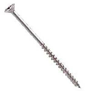 Orgill Bulk Nails 93403 Deck Screw, #6 Thread, 1-1/4 in L, Phillips Drive, Galvanized Steel