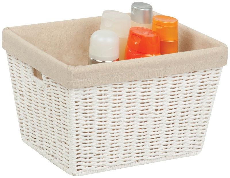 Honey-Can-Do STO-03560 Storage Basket, Paper, White