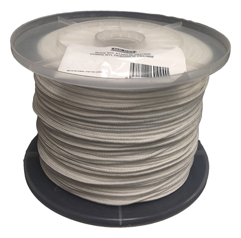 60313 ROPE NYL 3STR WHT5/8X200