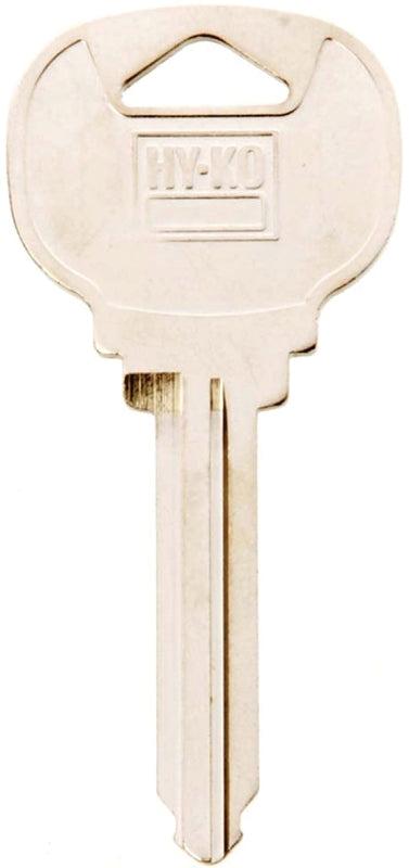 Hy-Ko 11010H59 Key Blank, Brass, Nickel, For: Ford, Lincoln, Mercury Vehicles