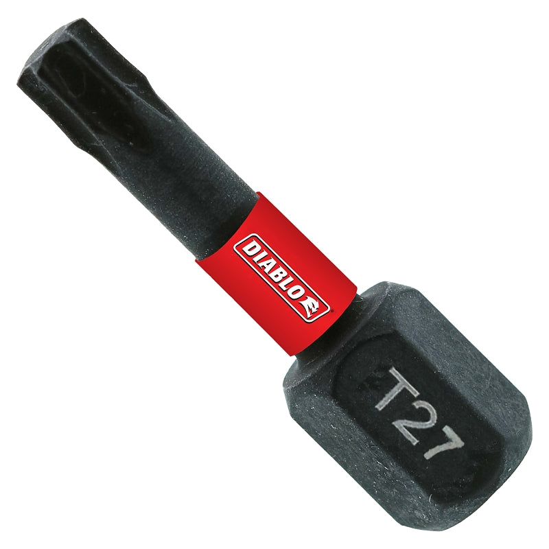 Diablo DT271P2 Screwdriver Insert Bit, #27 Drive, Torx Drive, 1 in L