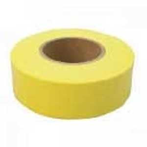 CH Hanson 17005 Flagging Tape, 150 ft L, 1-3/16 in W, Fluorescent Yellow, PVC