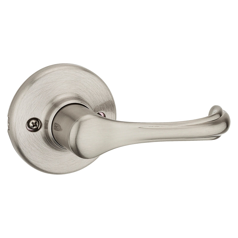 Kwikset 488DNL 15 Half Inactive Dummy Lever, Satin Nickel, Zinc, Residential, Reversible Hand, 3 Grade