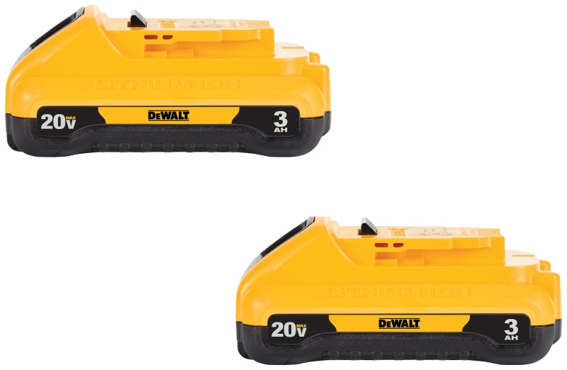 DeWALT DCB230-2 Battery Pack, 20 V Battery, 3 Ah