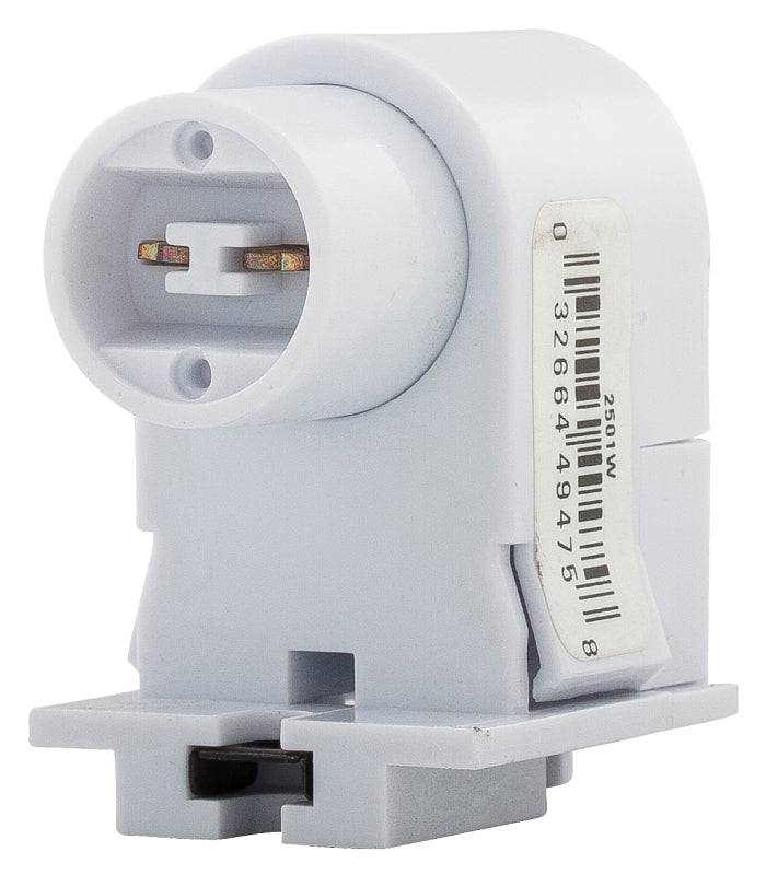 2501W-BOX FLUO PLUNG LAMPHLDR