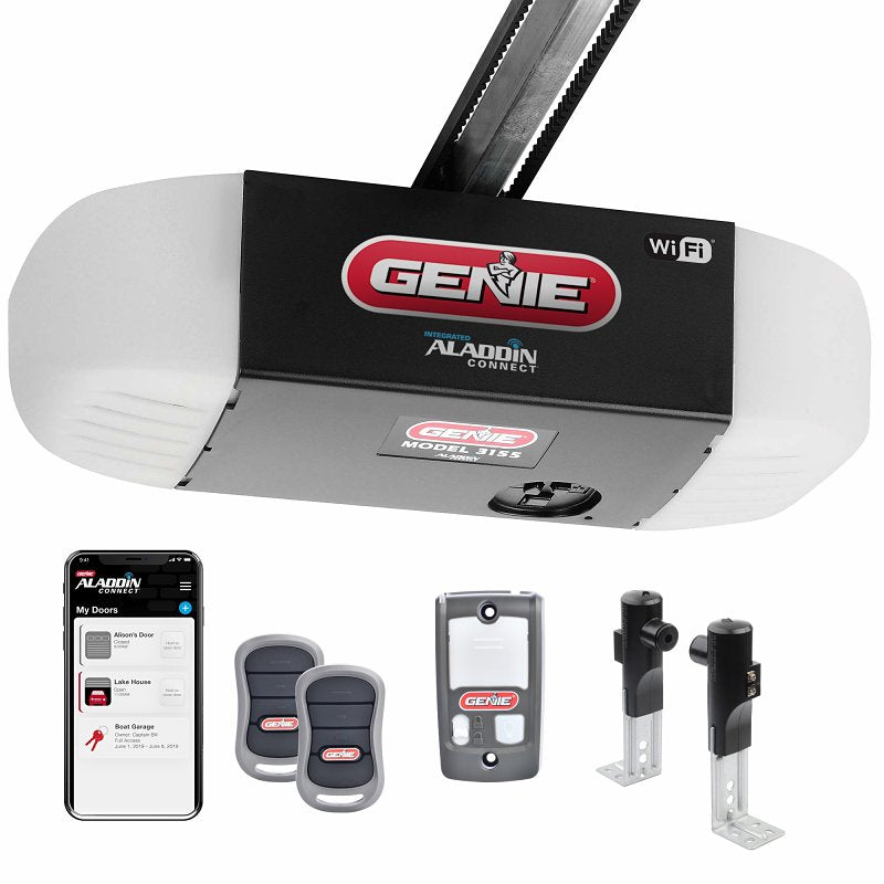 Genie 39626V/3155-TV Garage Door Opener, Smartphone Control