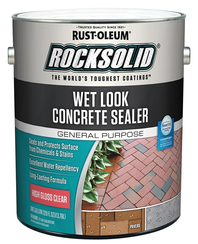 Rust-Oleum 317927 Concrete Sealer, Clear, Liquid, 1 gal