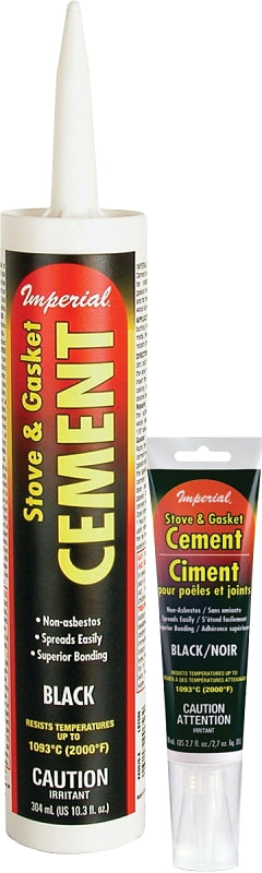 Imperial KK0076 Stove and Gasket Cement, 10.3 oz Cartridge