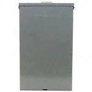 GE PowerMark Gold TLM Series TLM1212RCUP Load Center, 125 A, 12-Space, 24-Circuit, Main Lug, NEMA 3R Enclosure, Plug