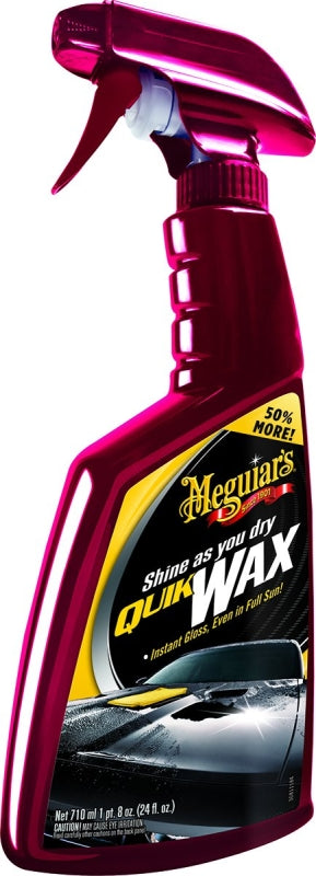 Meguiar's A1624/A1616 Quik Wax, 16 oz, Liquid, Fruity