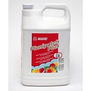 Mapei Planipatch Plus 7050001 Acrylic Latex Additive, Liquid, Slightly Latex, White, 3.79 L, Jug