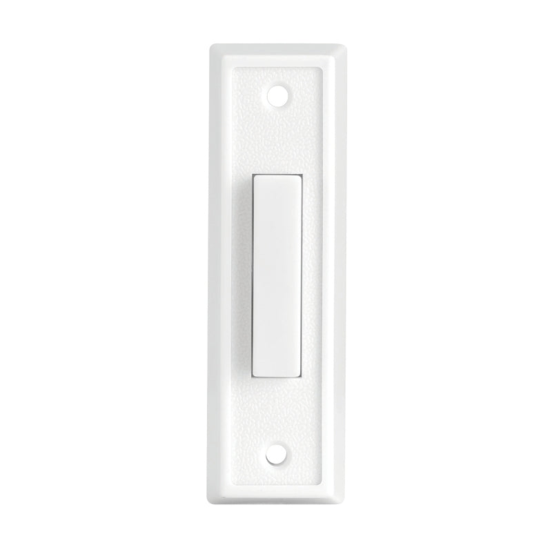 BELL DOOR BUTTON-W-S-WHITE