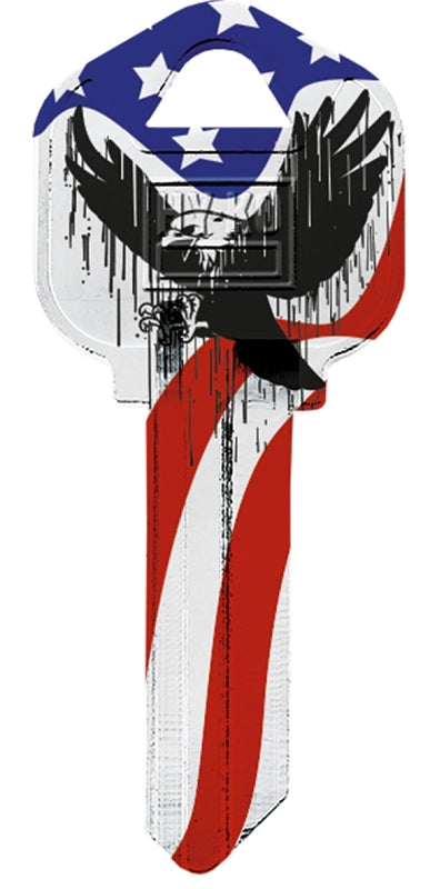 Hy-Ko 16005KW1-31 Key Blank, Brass, Nickel-Plated, For: Kwikset KW1 Keyways