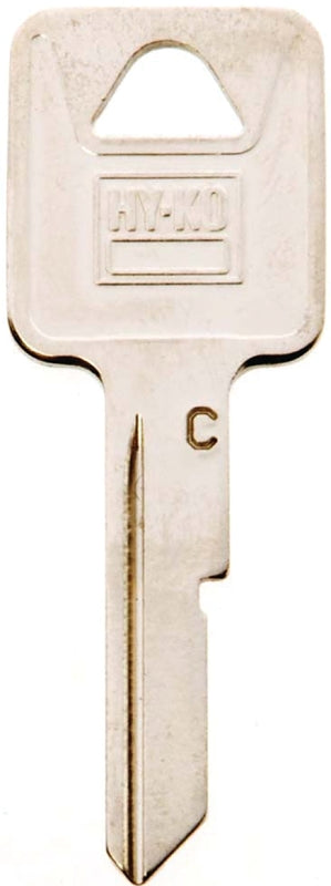 Hy-Ko 11010B50 Key Blank, Brass, Nickel