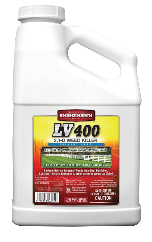 Gordon's 8601072 Weed Killer, Liquid, Spray Application, 1 gal