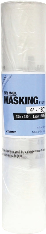 Trimaco EasyMask 64880 Masking Film, 180 ft L, 48 in W